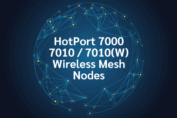 product name on an abstract blue and yellow background